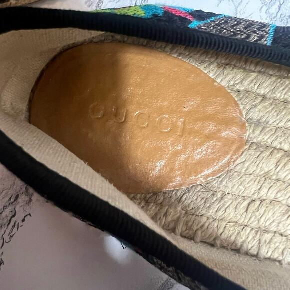 Gucci Blind for love espadrilles Sz 39 - Picture 5 of 6